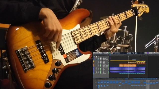 Testing My New Fender American Elite Jazz Bass V смотреть онлайн
