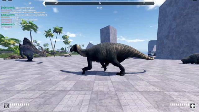 Iguanodon and Allosaurus remake released to Sandbox! | Prior extinction смотреть онлайн
