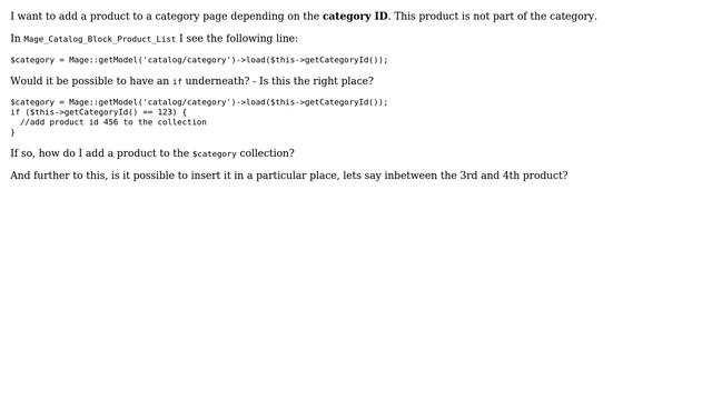 Magento: 1.9 - Add product to category collection by ID смотреть онлайн