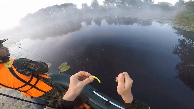 Блесна против силикона. Неожиданный результат. Рыбалка на спиннинг смотреть онлайн