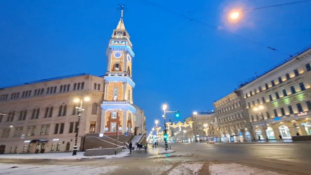 Санкт-Петербур под Новый год и Рождество 💫 Я. Сумишевский, А.Петрухин, С.Благов смотреть онлайн
