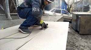 Оказывается ДСП можно резать болгаркой