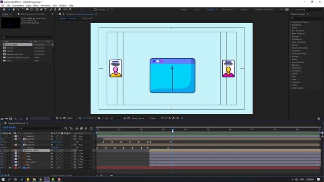 CV Explainer Animation in After Effects Tutorials смотреть онлайн