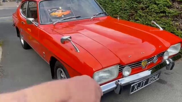 1973 FORD CAPRI 1600 XL | MATHEWSONS CLASSIC CARS | 20 & 21 AUGUST 2021 смотреть онлайн