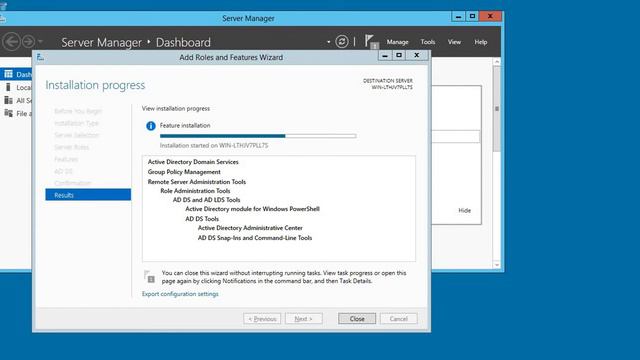 Domain Controller installation In Windows Server 2012 смотреть онлайн