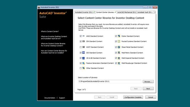 Inventor 2011 - Installation Highlights смотреть онлайн