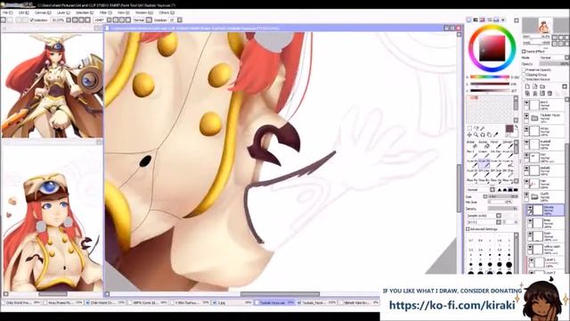 Tsubaki Yayoi Speedpaint смотреть онлайн