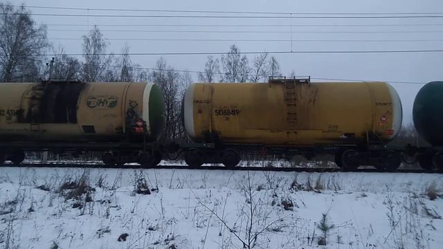 2ТЭ25КМ - 0118 С наливным и минеральным порошком. смотреть онлайн