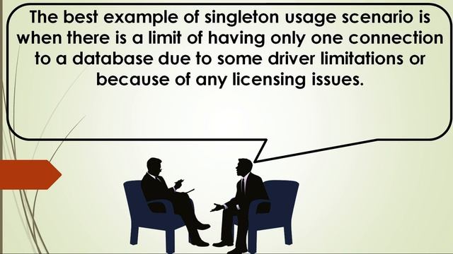 Give a practical example of singleton class usage смотреть онлайн