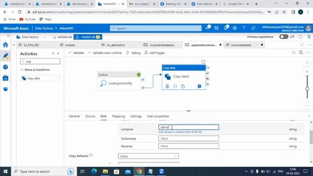 Incremental Data Loading Part 1 || For Single Table Using Azure Data Factory смотреть онлайн