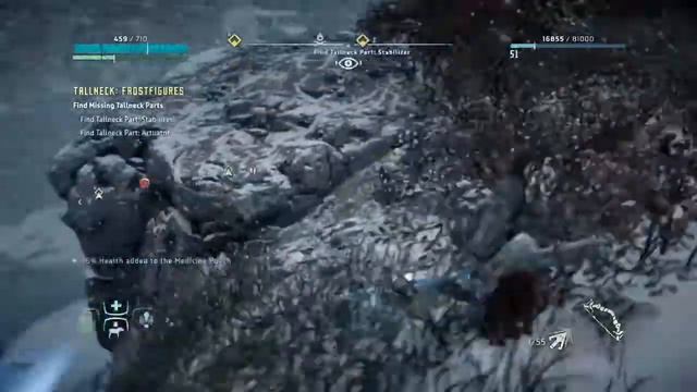 Horizon zero dawn: The Frozen Wilds: Fixing the Tallneck! смотреть онлайн