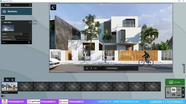 LUMION 11.5 RENDERING TUTORIAL # BOX HOUSE AFTER RAIN смотреть онлайн