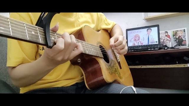 My Dress-Up Darling ED『Koi no Yukue | 恋ノ行方 | by Akari Akase』Fingerstyle Guitar Cover - Tab смотреть онлайн