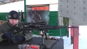 СВД-С (ТИГР-02 530 мм) с коробки оказался минутным!!! Проверили много патронов и выбрали лучший!!!