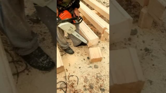 изготовление углового соединения дома смотреть онлайн