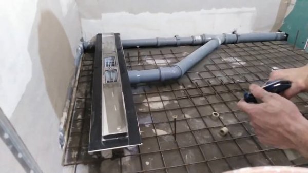 Душевой поддон своими руками. САНТЕХНИЧЕСКИЕ РАБОТЫ.