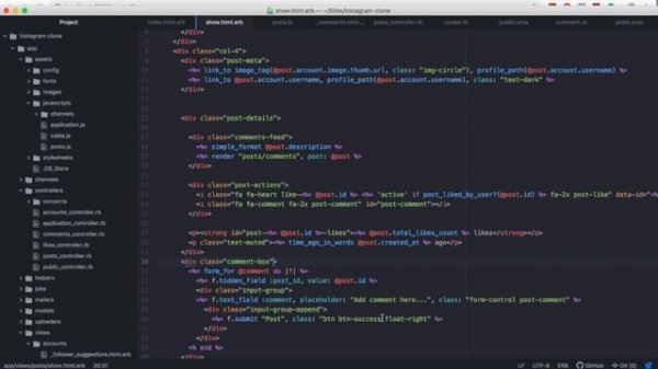 BUILD AN INSTAGRAM CLONE [PART 3] RUBY ON RAILS TUTORIAL