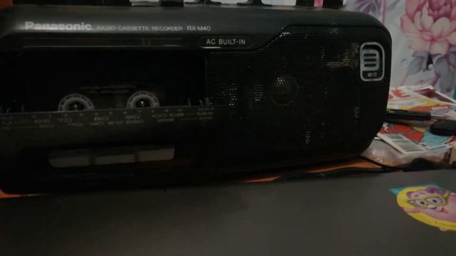 #обзор Обзор кассетной магнитолы Panasonic RX-M40 смотреть онлайн
