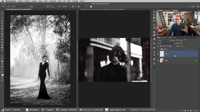 Cómo igualar tonos entre dos fotos con Photoshop - MUY FÁCIL смотреть онлайн