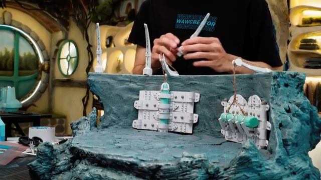 I Made a Realistic Dragon Training Diorama Out of Clay смотреть онлайн