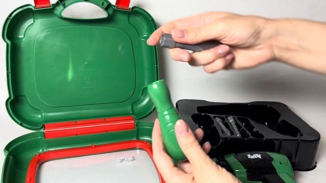 Игровой набор в чемоданчике "Инструментальный ящик и инструменты" с шуруповертом от компании Smart смотреть онлайн