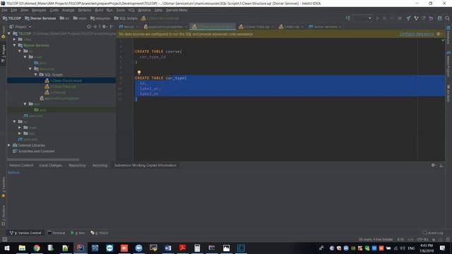 How to create project - 2. SQL Script Files смотреть онлайн