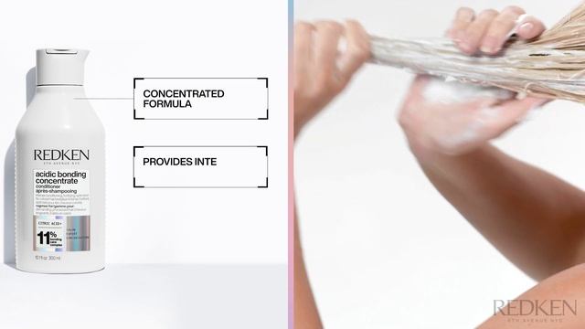 Redken Acidic Bonding Concentrate Retail How-To Video смотреть онлайн