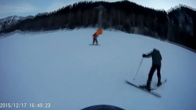 Горные лыжи Ак Булак первые попытки смотреть онлайн