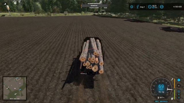 Открыл свой первый бизнес/Производство дров/Карта Калиновка/Farming Simulator 2022 смотреть онлайн