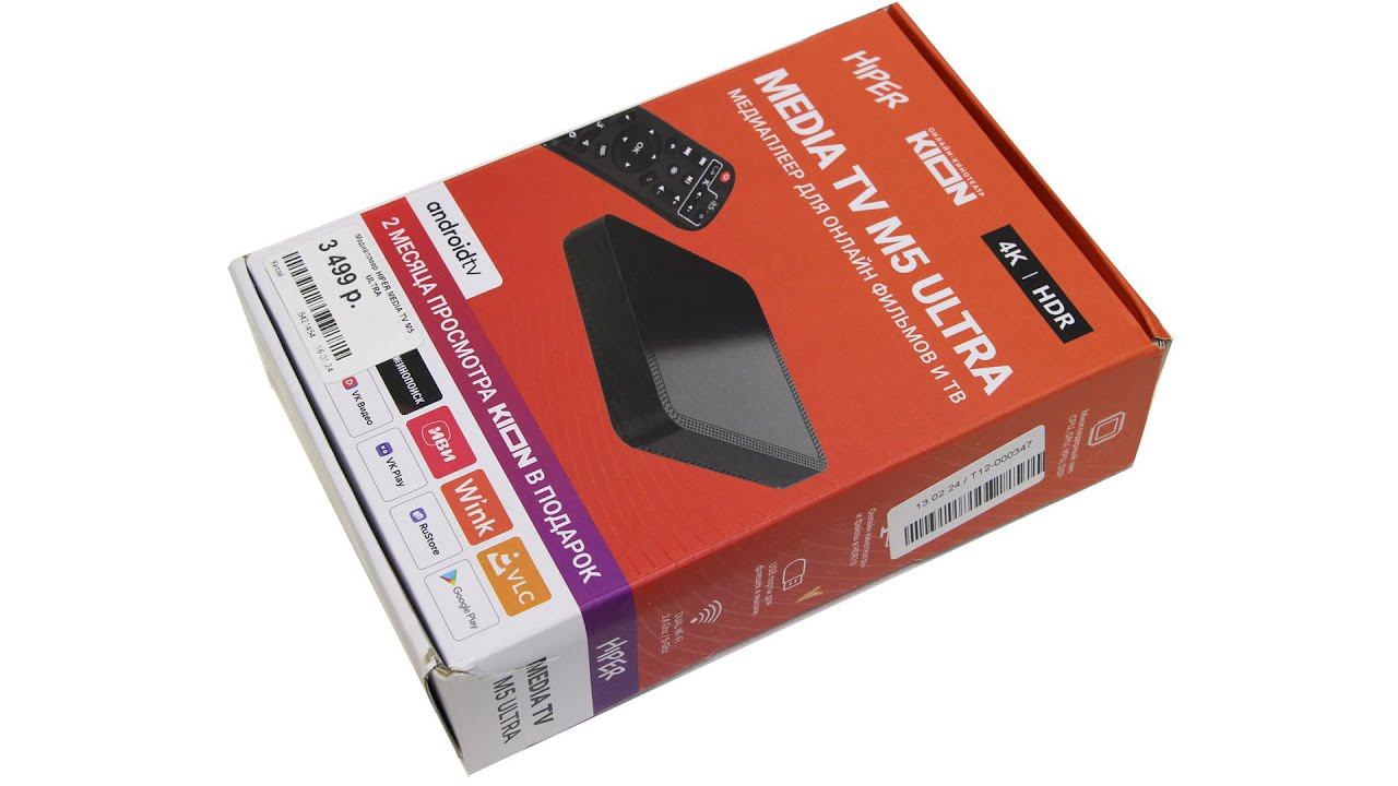 Обзор медиаплеера HIPER M5 ULTRA смотреть онлайн