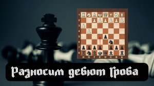 Разносим дебют Гроба