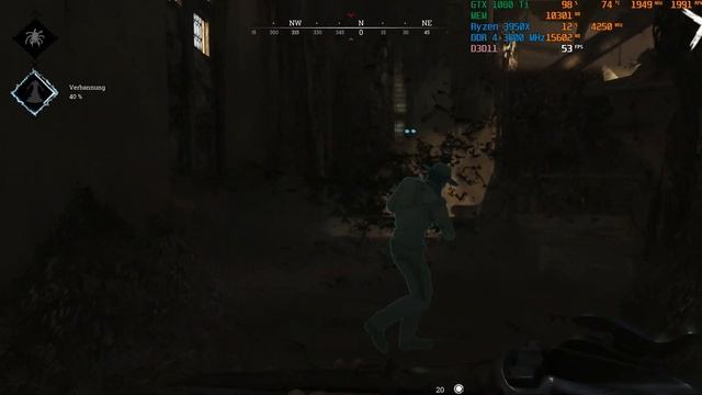 Hunt: Showdown | Geforce GTX 1080Ti | Ryzen 9 3950X | Wie viele FPS? смотреть онлайн