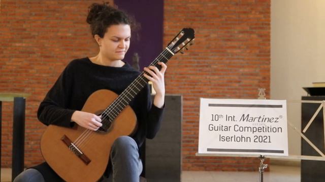 10th Int. Martinez Guitar Competition Iserlohn 2021, 1st Round - Ema Kapor смотреть онлайн