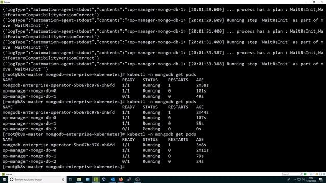 Deploy mongodb operators manager reosurce in cluster kubernetes example смотреть онлайн