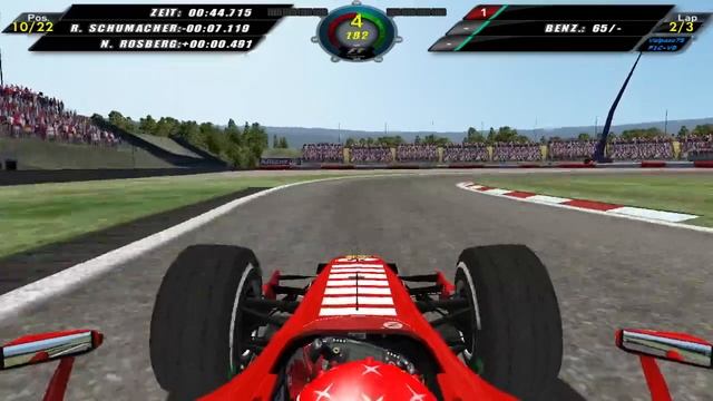 F1 Challenge VB 2006 Ferrari Nürburgring 5% Race смотреть онлайн