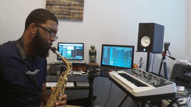 The Lady In My Life - Michael Jackson (Amon Robinson Saxophone Cover) смотреть онлайн