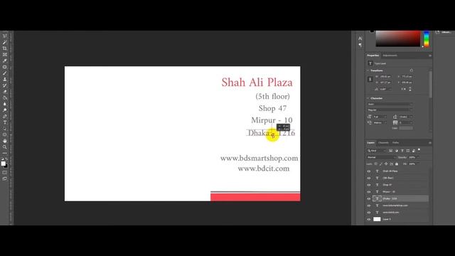 Professional IT Visiting Card (Time Lapse) | Photoshop cc | 2k20 смотреть онлайн