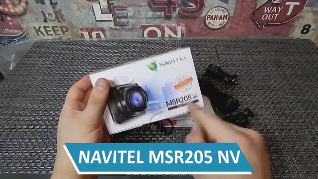 Обзор видеорегистратора NAVITEL MSR205 NV.mp4 смотреть онлайн