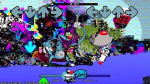 Толстый ГЛИТЧ ВИРУС ОГГИ против ПИББИ Friday Night Funkin vs Oggy pibby