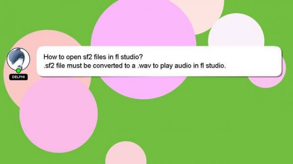 How to open sf2 files in fl studio?