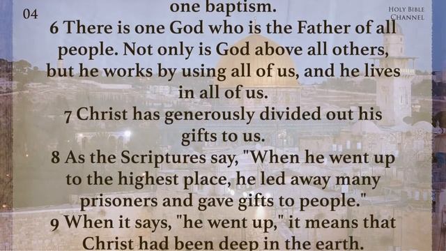 The Holy Bible | EPHESIANS | Contemporary English (FULL) With Text смотреть онлайн