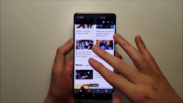 Samsung Galaxy S10 / S10+ How To Screenshot!