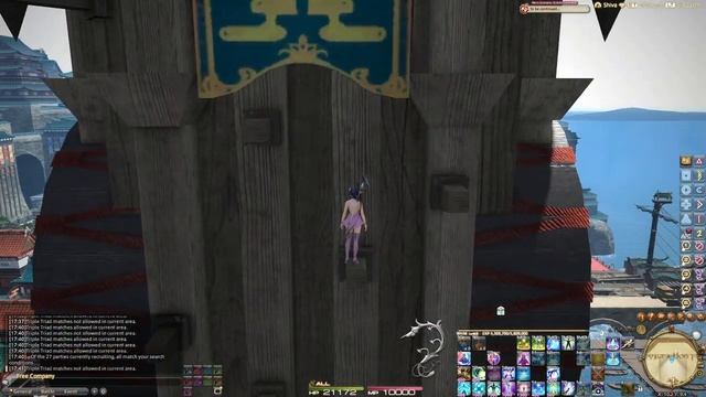 FF XIV - Kugane Tower Jumping Puzzle + Leap of Faith to Lamppost смотреть онлайн