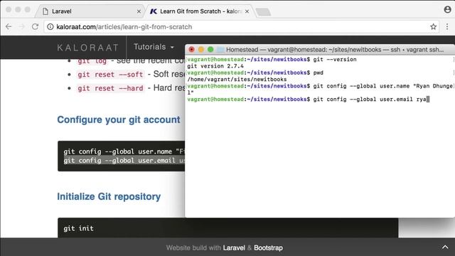 003 back up your laravel project usig git смотреть онлайн