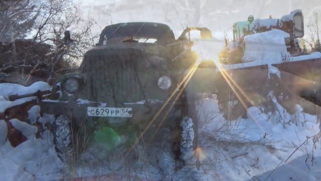 Поездка за новой машиной на Газ-63 зимой в -20. смотреть онлайн