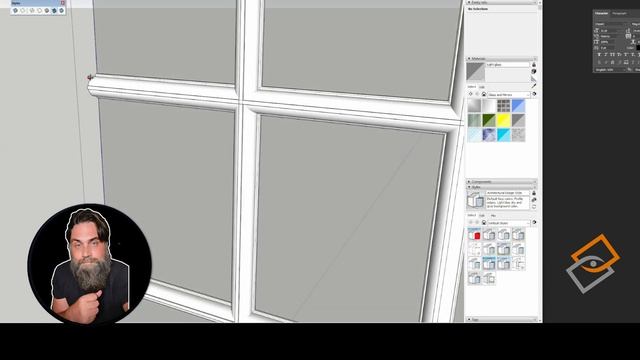 5 Minute SketchUp - Easy Window Mullions (No Plugins) смотреть онлайн