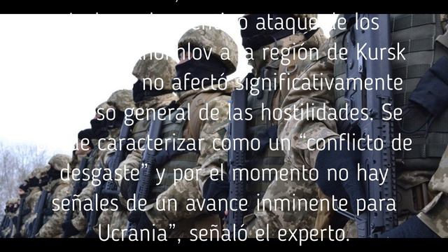 Probabilidad De Un Avance De Las Fuerzas Armadas De Ucrania En El Conflicto
