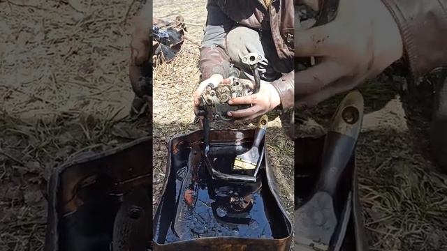Ремонт ХТЗ т-25,причина отсутствия давления найдена. смотреть онлайн
