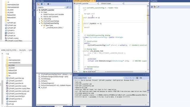 dll implicit linking example importing CyFinAPI DLL from Launcher project смотреть онлайн