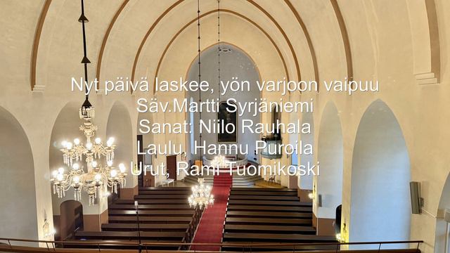 Nyt päivä laskee, yön varjoon vaipuu (Now the day is falling, the night is falling into the shadow) смотреть онлайн